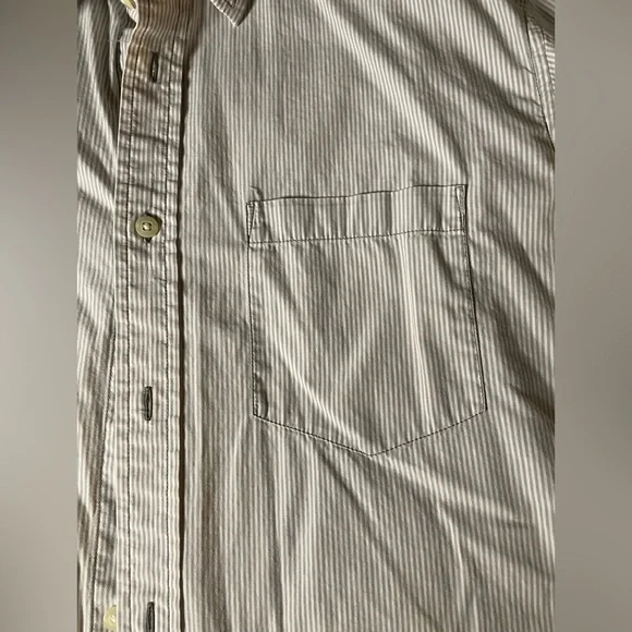 **3 for $21**!!! Banana Rep Men’s long sleeve btn-up, Slim Fit sz L, 16-16.5 nck - Picture 7 of 11